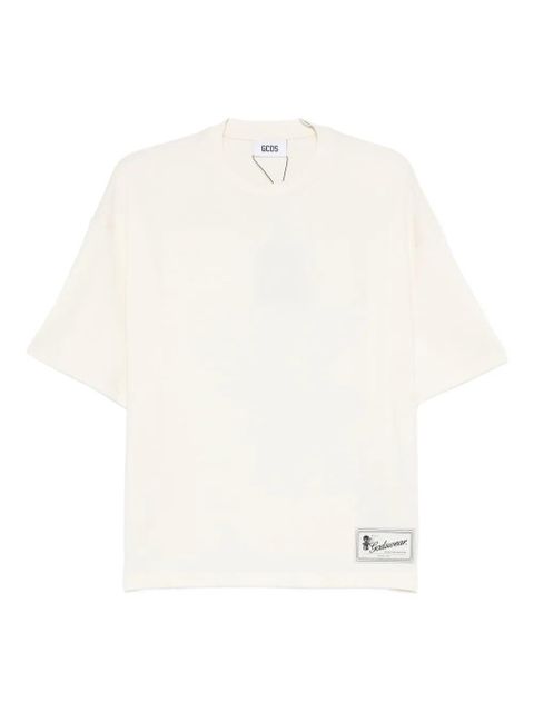 GCDS graphic-print t-shirt - Neutrals
