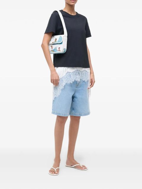 STAUD Tommy Surf Babes beaded bag - White - zdjęcie produktu nr 2