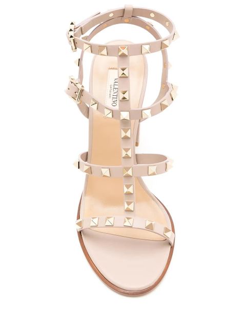 Valentino Garavani 90mm Rockstud sandals - Neutrals