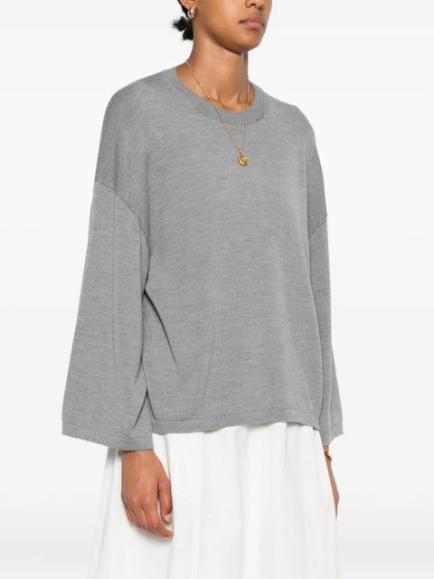 KHAITE Darcy wool sweater - Grey