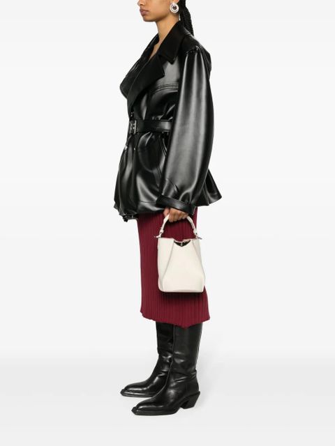 Zadig&Voltaire Borderline leather bucket bag - Neutrals - zdjęcie produktu nr 2