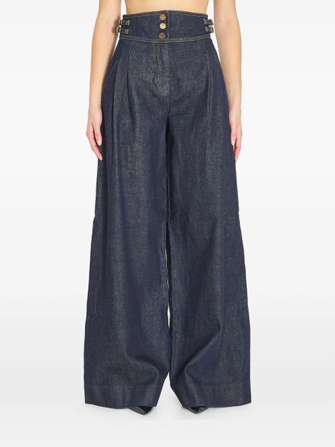 ZIMMERMANN Rebellion high-waisted jeans - Blue - zdjęcie produktu nr 1