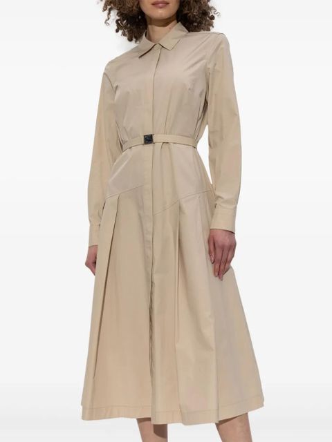 Tory Burch belted midi dress - Neutrals