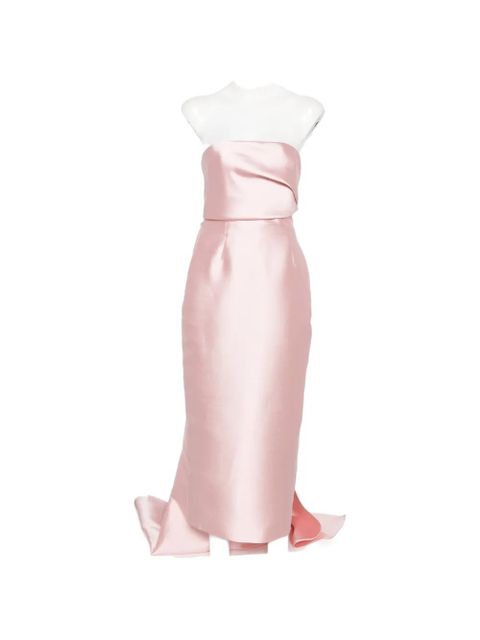 Solace London Kiki strapless midi dress - Pink - zdjęcie produktu nr 1