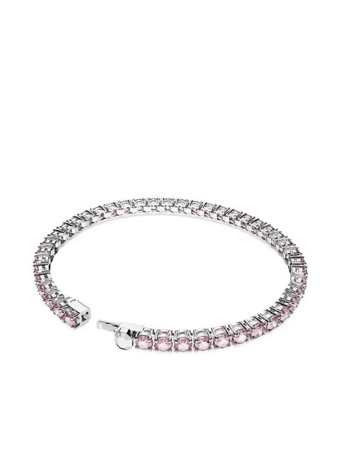 Swarovski Matrix tennis bracelet - Silver