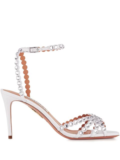 Aquazzura 85mm Tequila sandals - White - zdjęcie produktu nr 1