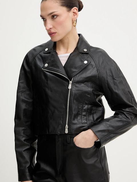 Pinko kurtka skórzana