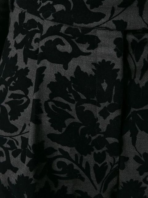 Golden Goose baroque devoré pattern trousers - Black