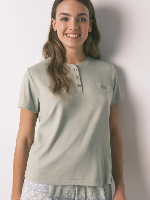 women'secret komplet piżamowy damska kolor zielony 3592473 - zdjęcie produktu nr 2