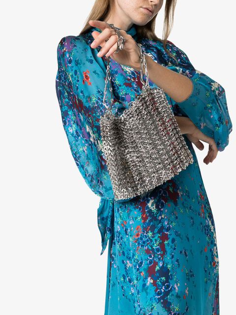 Rabanne Iconic 1969 shoulder bag - Silver - zdjęcie produktu nr 2