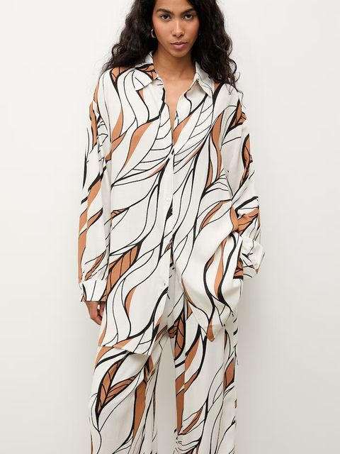 Answear.LAB komplet damski z lnem