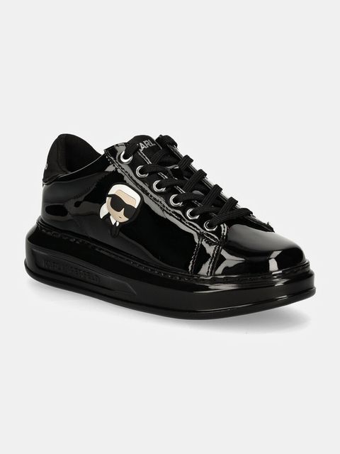Karl Lagerfeld sneakersy skórzane KAPRI kolor czarny KL62531U - zdjęcie produktu nr 1