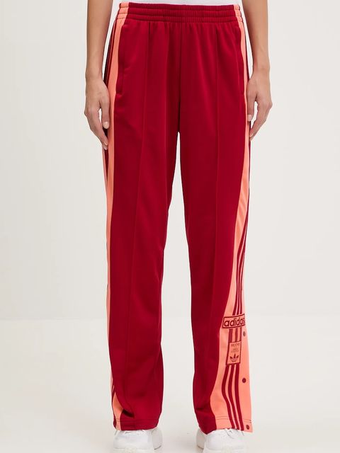 adidas Originals spodnie dresowe Adibreak damskie kolor czerwony wzorzyste JP2305 - zdjęcie produktu nr 1