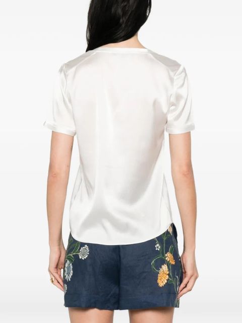 Maje round-neck T-shirt - White
