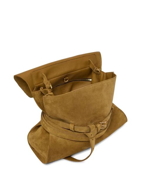 Moschino leather tote bag - Neutrals