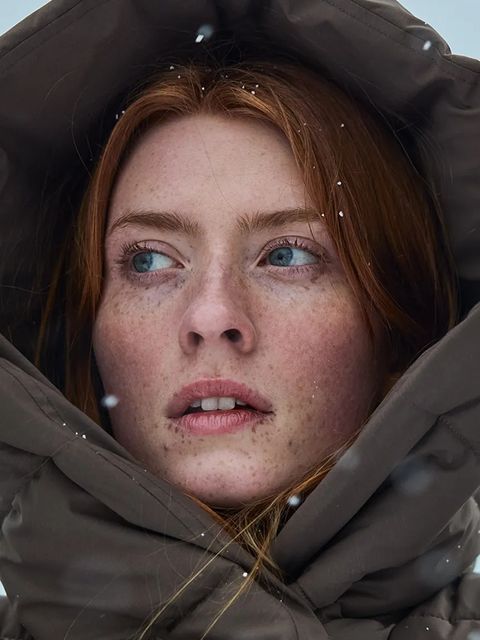 Didriksons kurtka NELLA kolor brązowy zimowa 505931