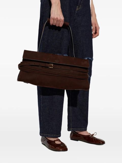 Moschino Tie Me shoulder bag - Brown - zdjęcie produktu nr 2