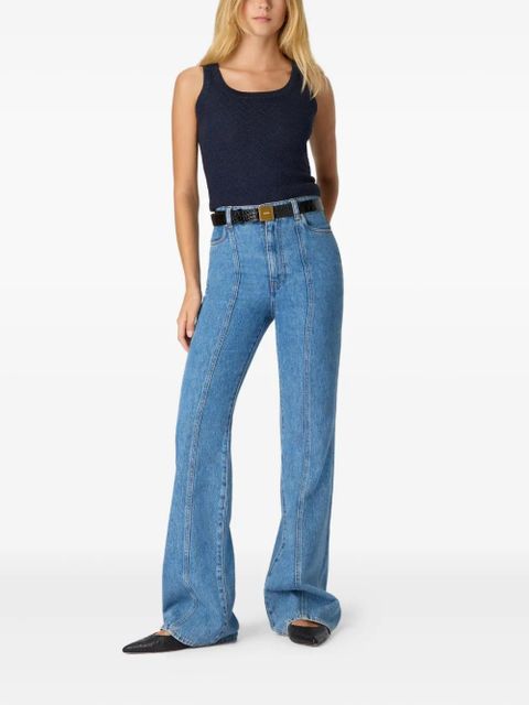 Missoni chevron-pattern sleeveless top - Blue