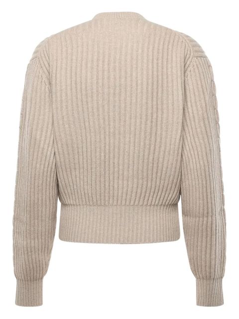 Loro Piana cable-knit cashmere sweater - Neutrals - zdjęcie produktu nr 2