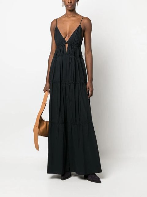Simkhai April Core cut-out maxi dress - Black