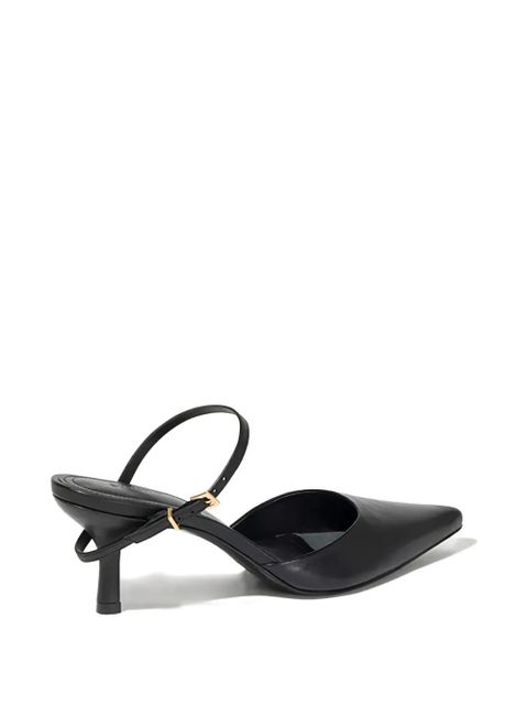 Simkhai 65mm Kieran pointed strap pumps - Black