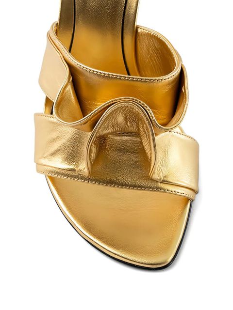 Valentino Garavani leather sandals - Gold