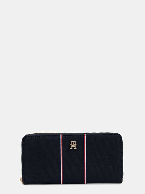 Tommy Hilfiger portfel damski kolor granatowy AW0AW17954 - zdjęcie produktu nr 1