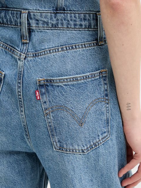 Levi's kombinezon jeansowy DNM VEST WIDELG