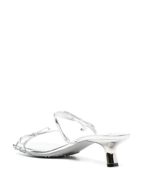 LOEWE 45mm Petal sandals - Silver
