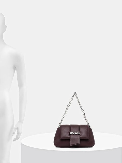 HUGO torebka kolor fioletowy 50547445