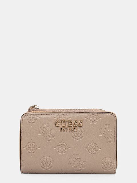 Guess portfel PHOEBE damski kolor beżowy SWPD96 65156 - zdjęcie produktu nr 1