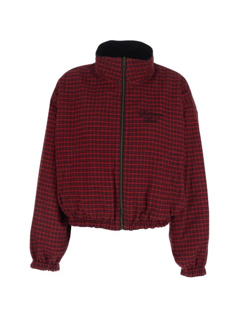 Balenciaga zip-up leather jacket - Black