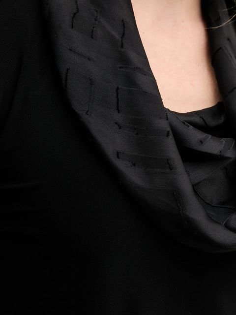 Joseph Ribkoff bluzka damska kolor czarny gładka 253211