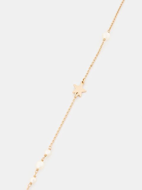 Tory Burch naszyjnik pozłacany Delicate Kira Pearl 176867-749 - zdjęcie produktu nr 2