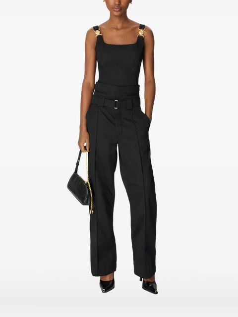 Marine Serre chain-detail sleeveless top - Black - zdjęcie produktu nr 1