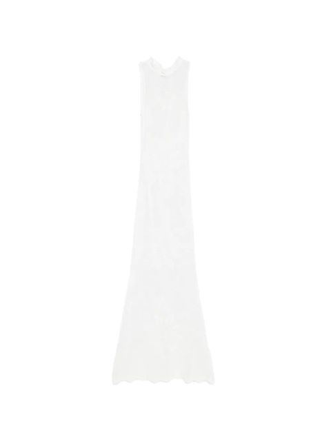 TWINSET floral sleeveless maxi dress - White - zdjęcie produktu nr 1
