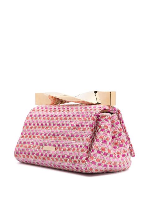 Aquazzura mini Twist clutch bag - Pink