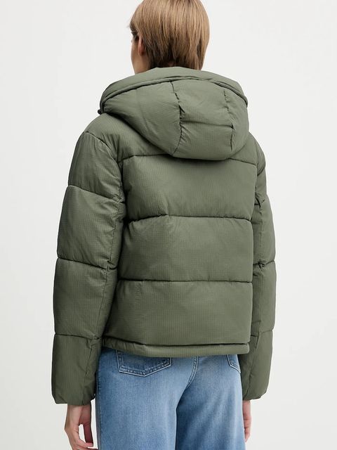 Tommy Jeans kurtka kolor zielony zimowa DW0DW21625