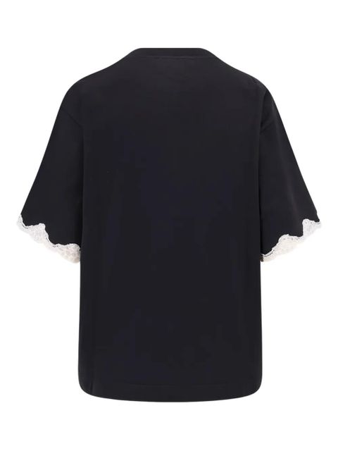 Dolce & Gabbana jersey T-shirt with embroidery - Black