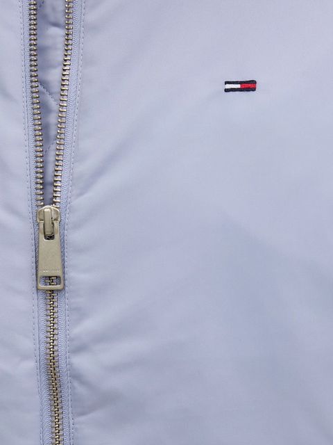 Tommy Jeans kurtka bomber kolor niebieski przejściowa oversize DW0DW22046