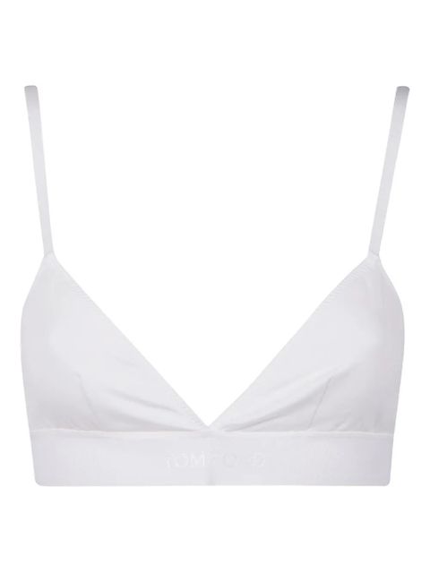 TOM FORD logo-band bra - White - zdjęcie produktu nr 1