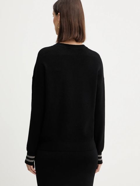 Guess sweter SYLVIE damski kolor czarny lekki W5BR42 Z26I2 - zdjęcie produktu nr 2