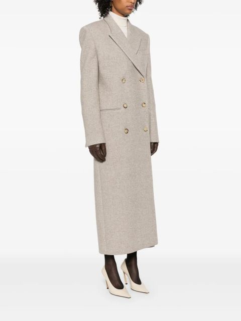 Magda Butrym double-breasted coat - Neutrals