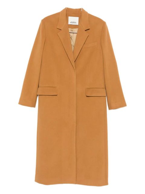ISABEL MARANT single-breasted coat - Brown
