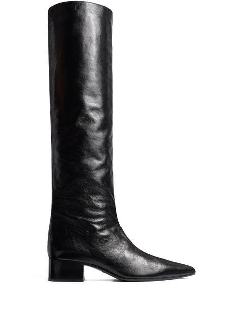 KHAITE 40mm Andee boots - Black - zdjęcie produktu nr 1