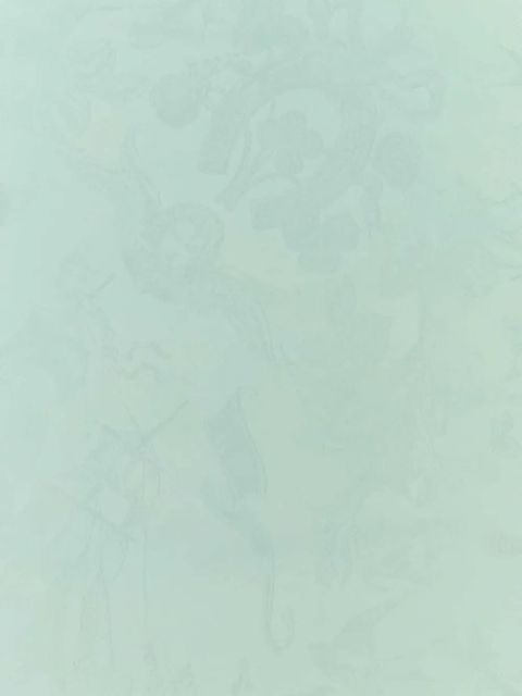 Alexander McQueen Sailor Tattoo-jacquard scarf - Green