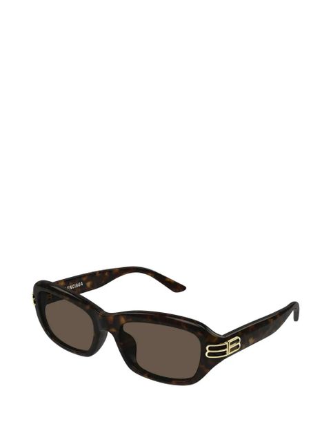Balenciaga Eyewear oval-frame sunglasses - Brown - zdjęcie produktu nr 2