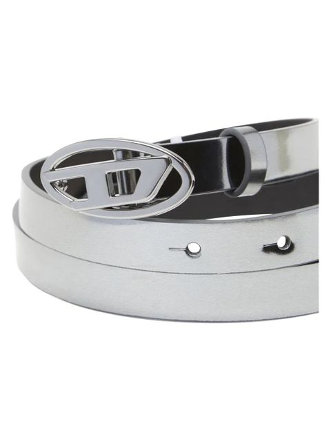 Diesel B-1dr 15 logo-plaque belt - Grey - zdjęcie produktu nr 2