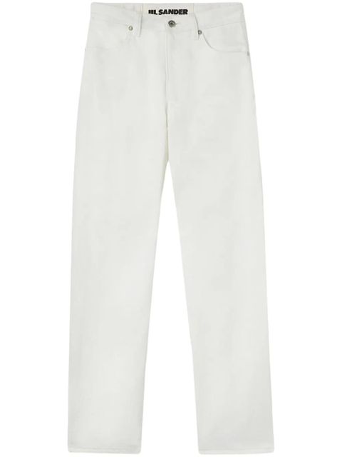 Jil Sander cropped straight-leg jeans - White - zdjęcie produktu nr 1