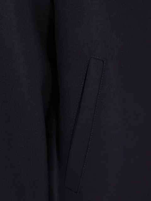 Marni logo-embroidered blazer - Blue